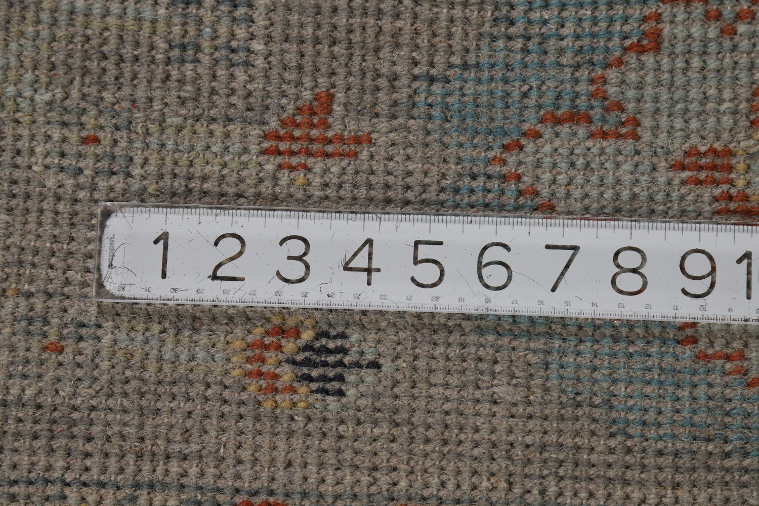 Handmade Gray Floral Oushak Indian Area Rug 8x10
