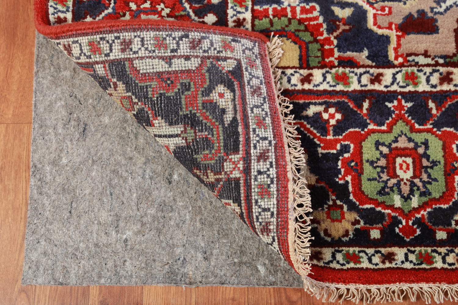 Geometric Red Wool Heriz Serapi Oriental Area Rug 8x10