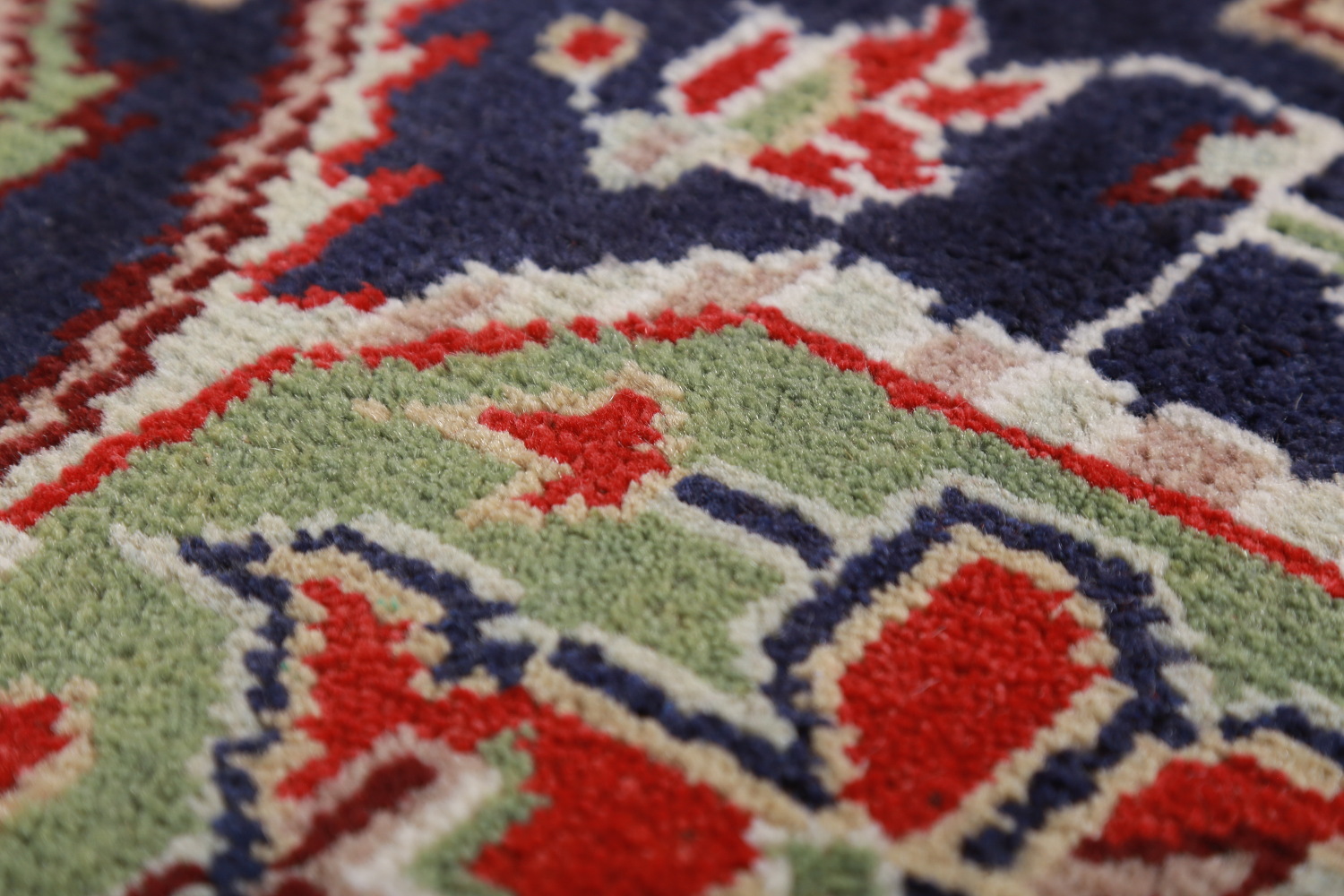 Geometric Red Wool Heriz Serapi Oriental Area Rug 8x10