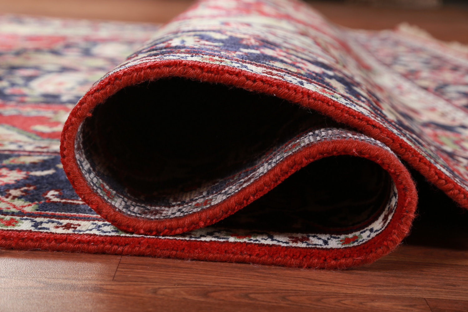 Geometric Red Wool Heriz Serapi Oriental Area Rug 8x10