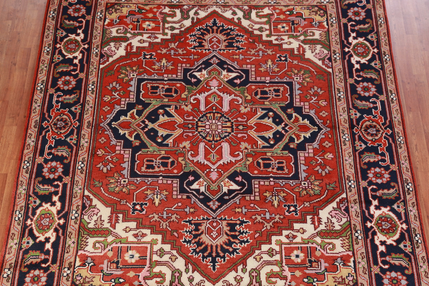 Geometric Heriz Serapi Oriental Area Rug 8x10