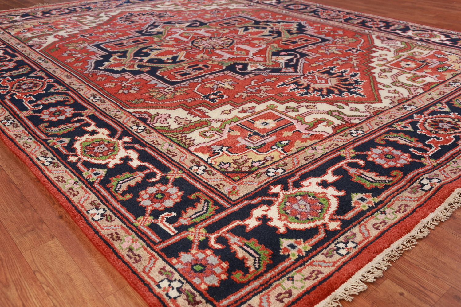 Geometric Heriz Serapi Oriental Area Rug 8x10