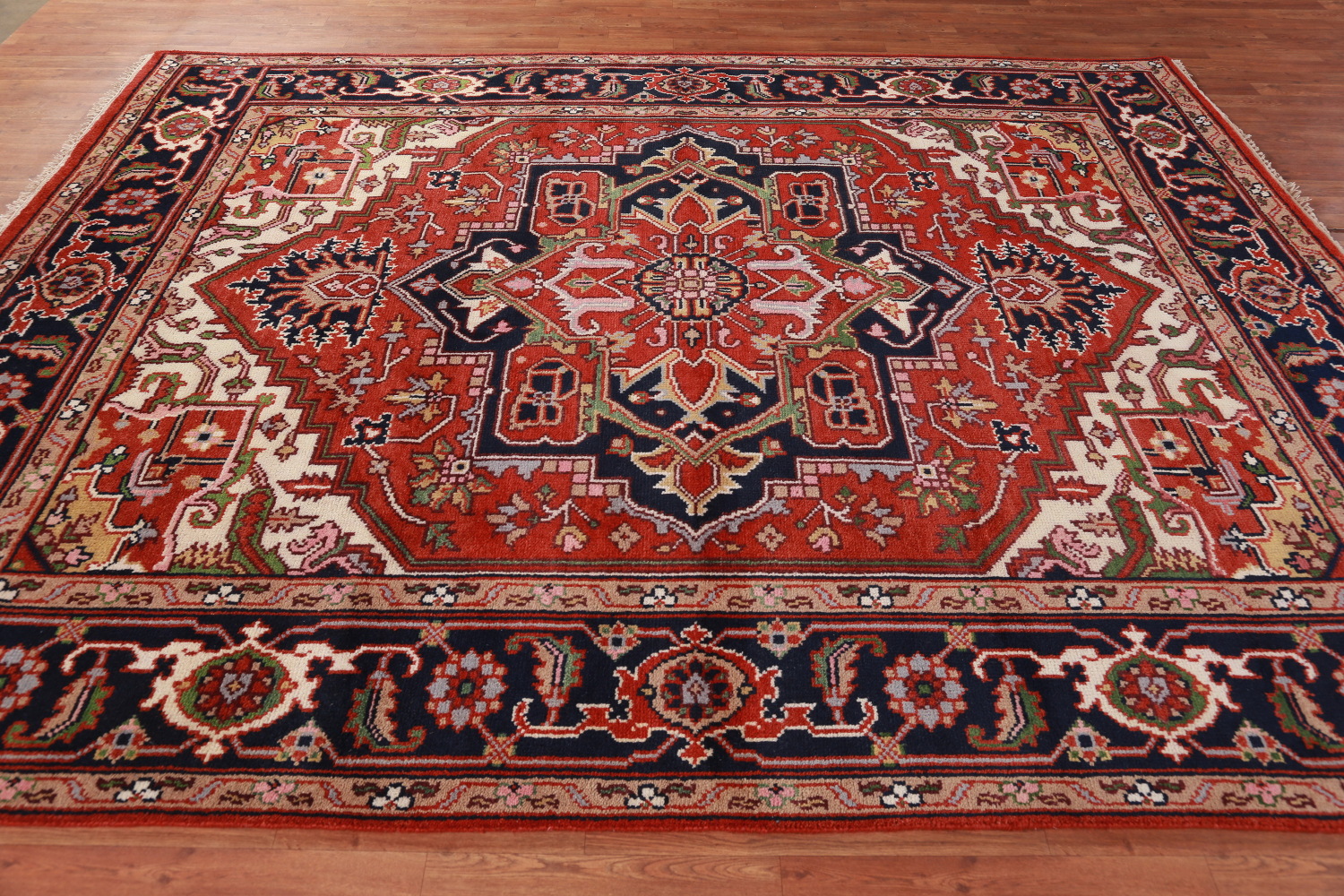 Geometric Heriz Serapi Oriental Area Rug 8x10