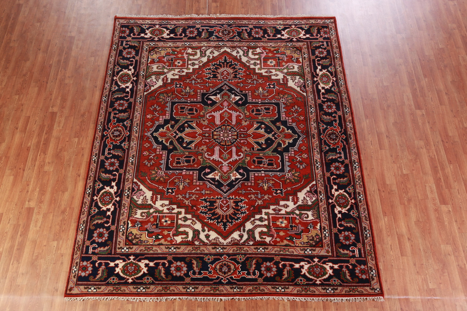Geometric Heriz Serapi Oriental Area Rug 8x10