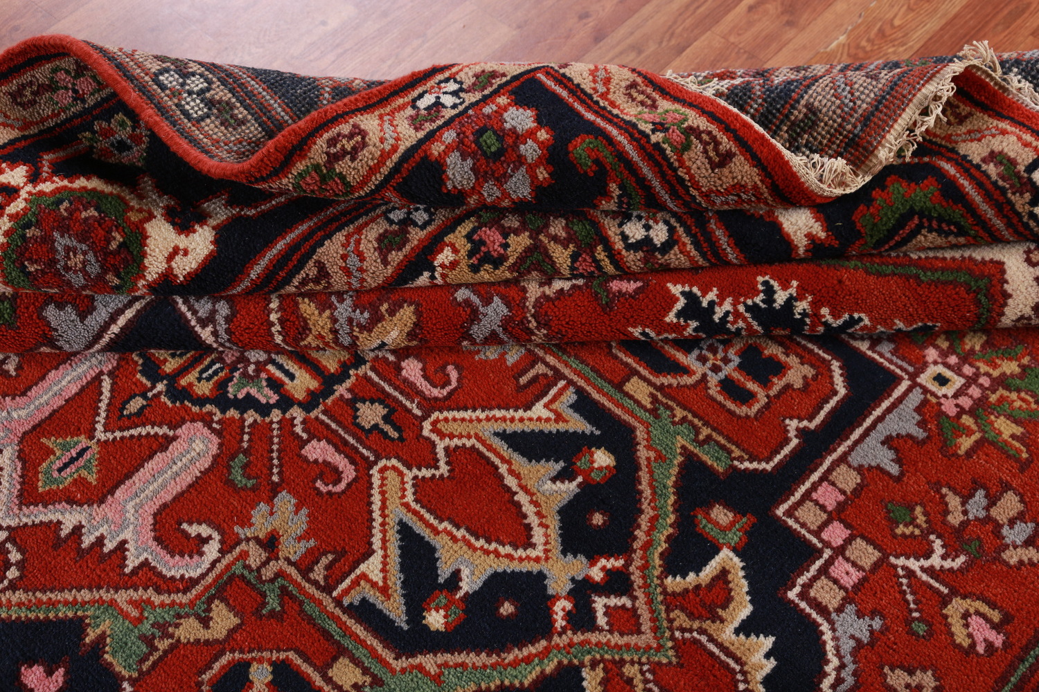 Geometric Heriz Serapi Oriental Area Rug 8x10