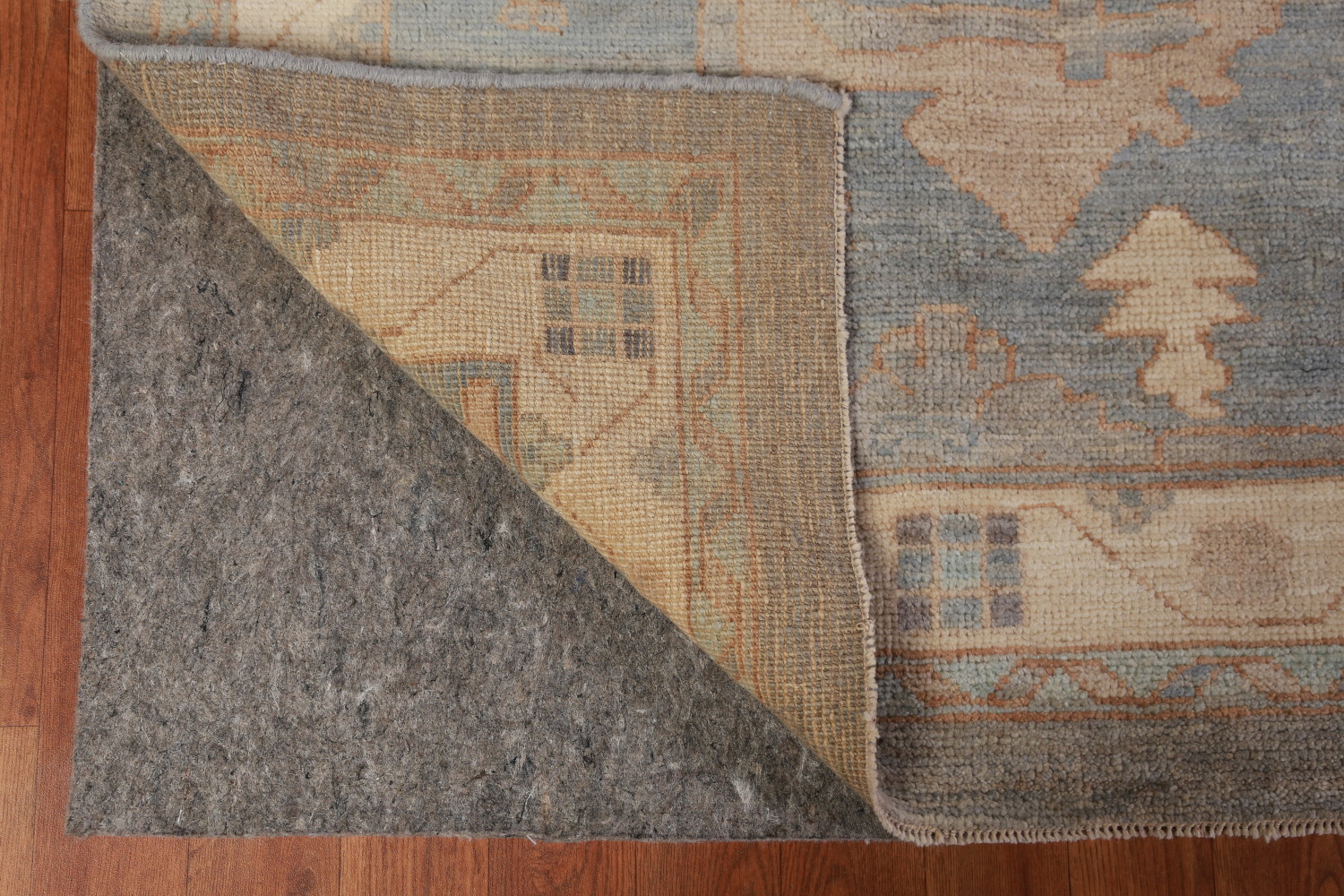 Vegetable Dye Oushak Turkish Large Rug 12x14