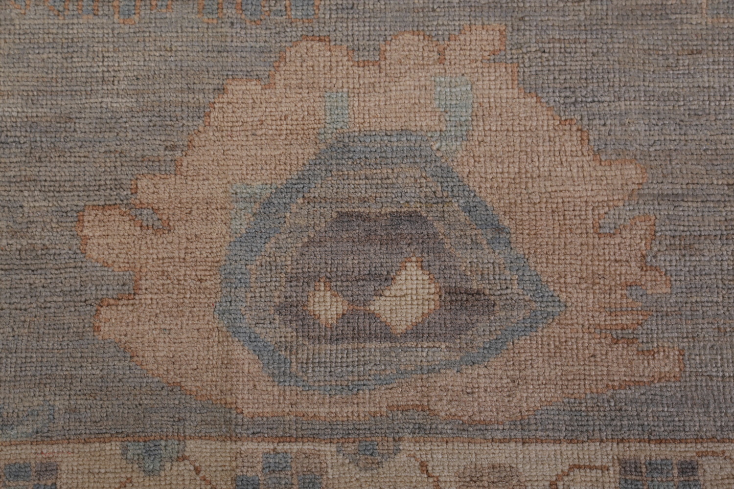 Vegetable Dye Oushak Turkish Large Rug 12x14