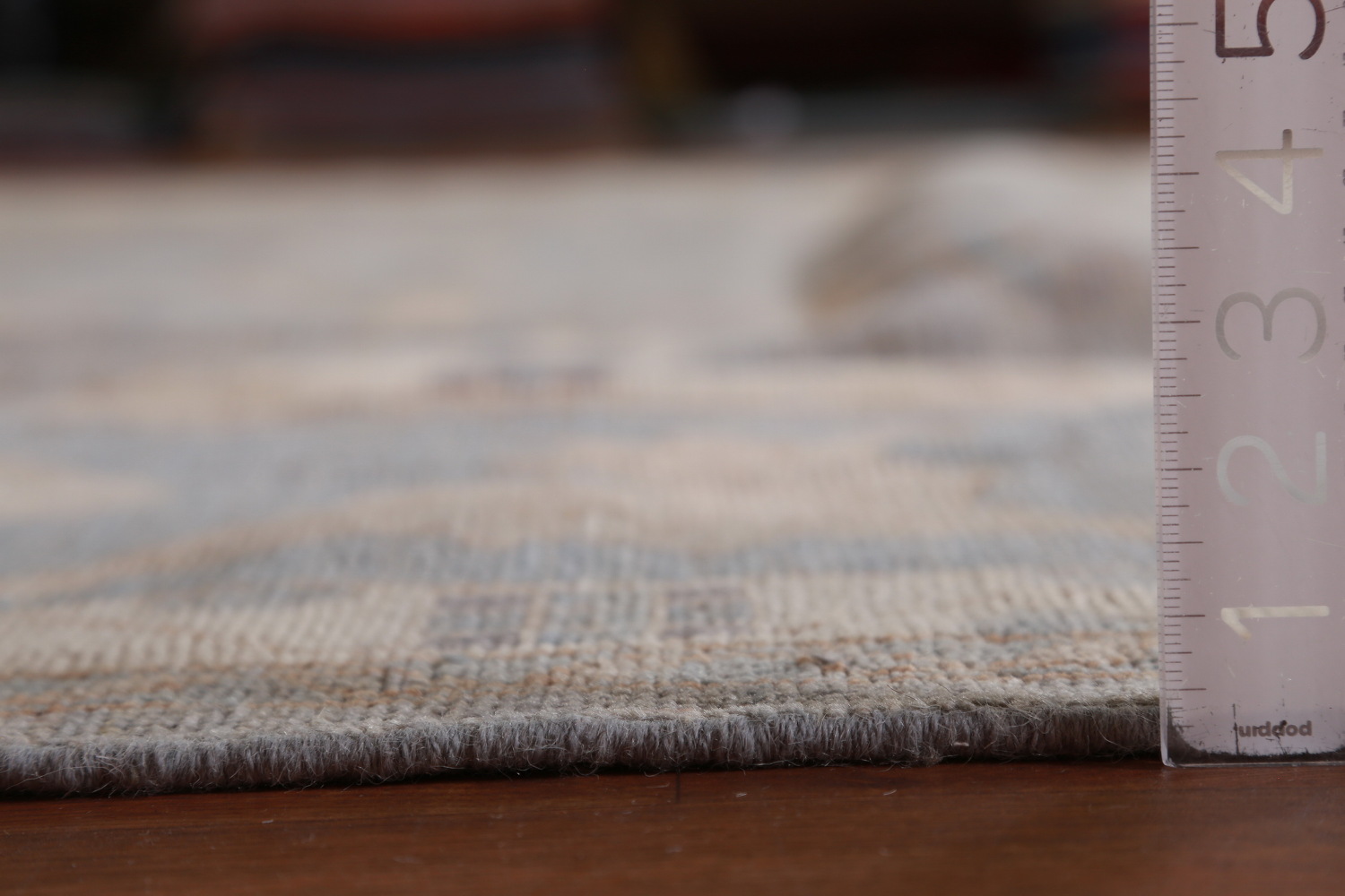 Vegetable Dye Oushak Turkish Large Rug 12x14