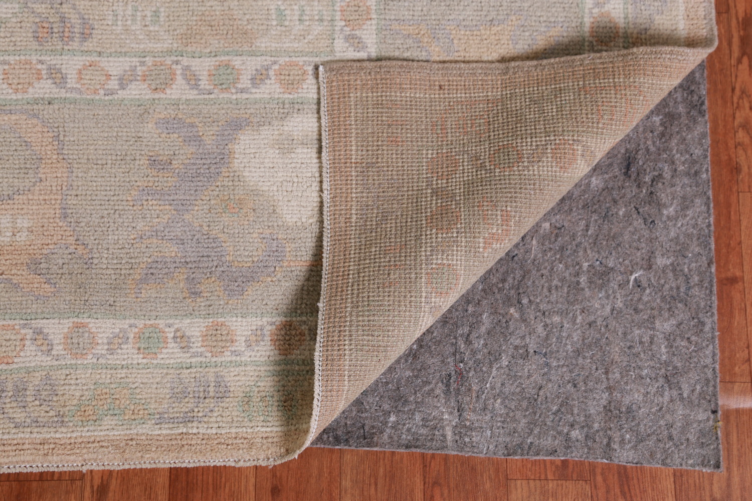 Vegetable Dye Oushak Turkish Area Rug 9x12