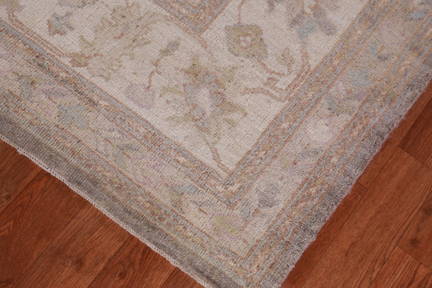 Vegetable Dye Oushak Turkish Area Rug 9x12