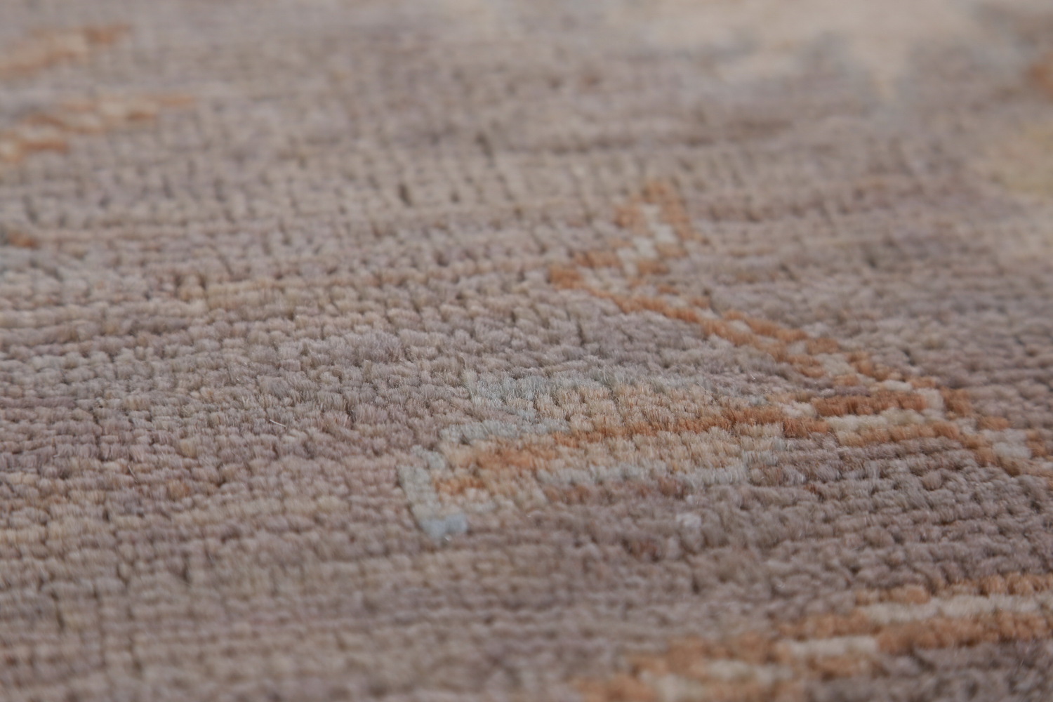 Vegetable Dye Oushak Turkish Area Rug 9x12