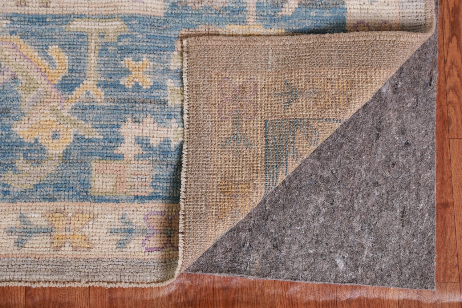 Vegetable Dye Oushak Turkish Area Rug 9x12