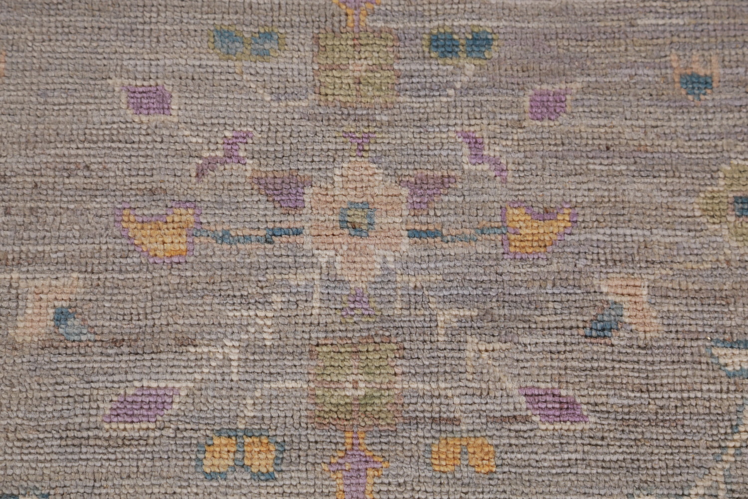 Vegetable Dye Oushak Turkish Area Rug 9x12