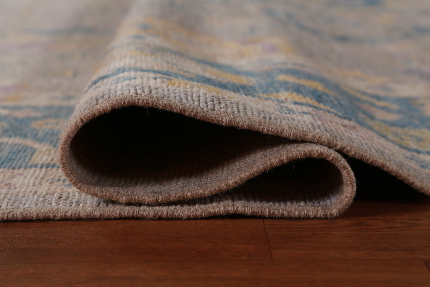 Vegetable Dye Oushak Turkish Area Rug 9x12