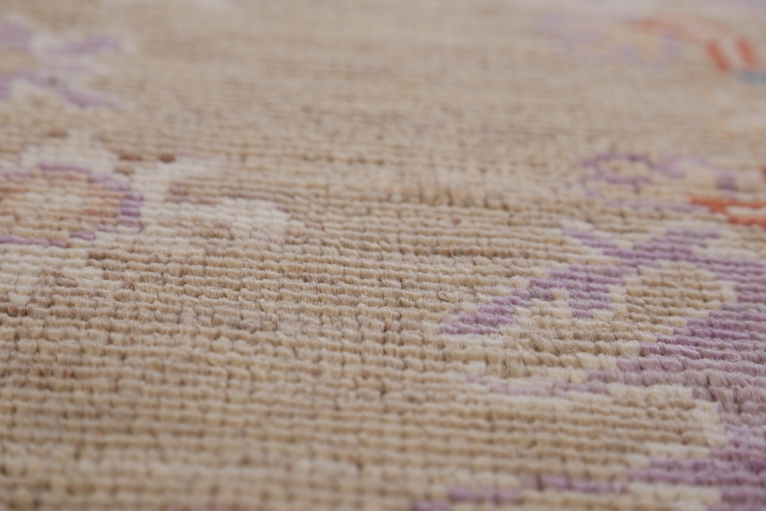 Vegetable Dye Oushak Turkish Large Rug 10x14