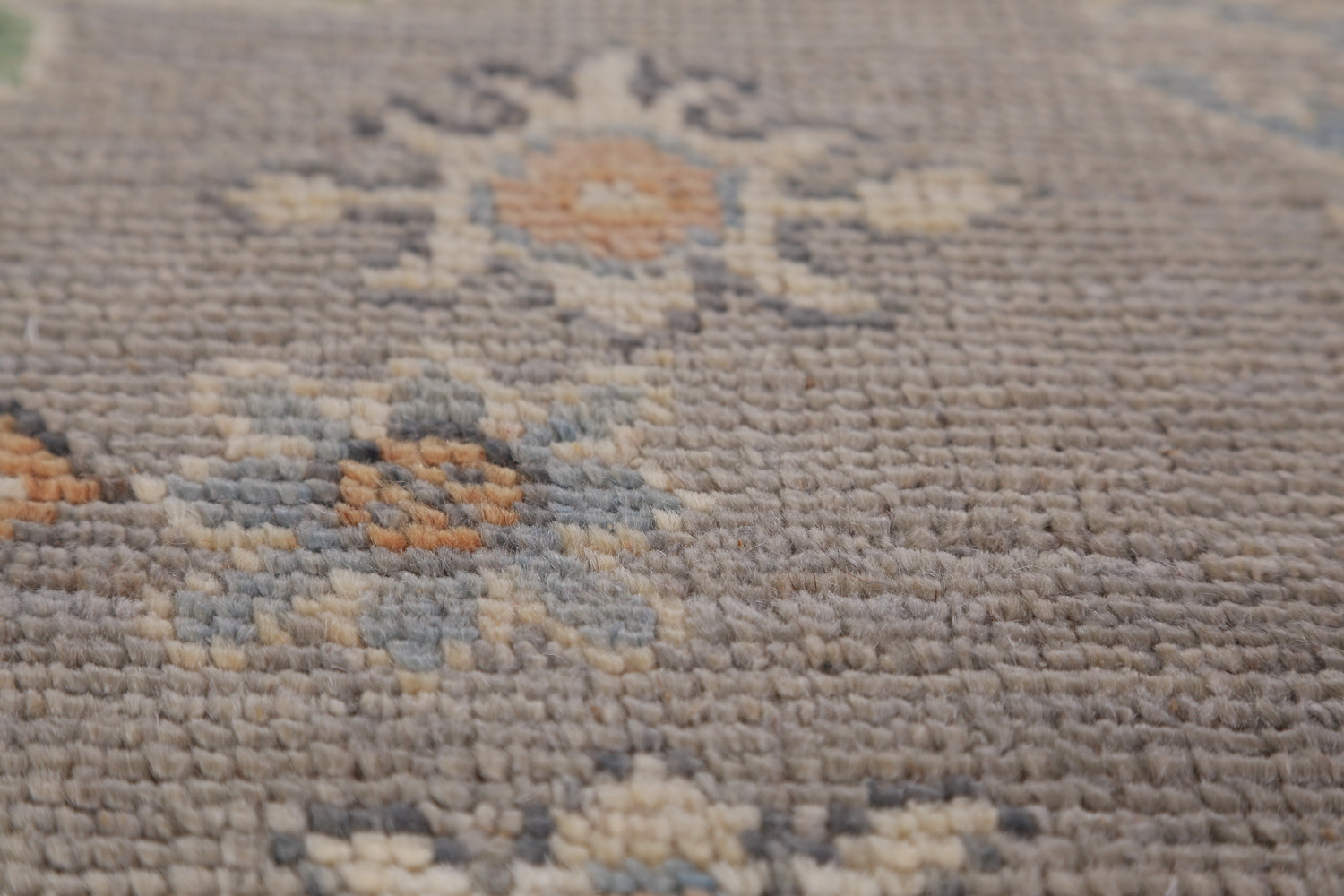 Vegetable Dye Oushak Turkish Area Rug 10x13