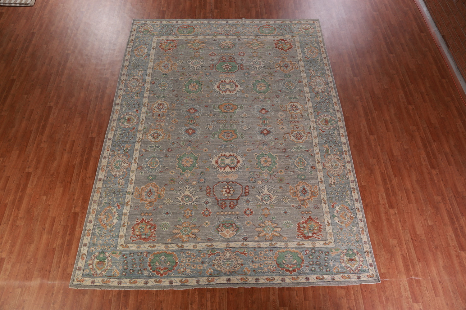 Vegetable Dye Oushak Turkish Area Rug 10x13