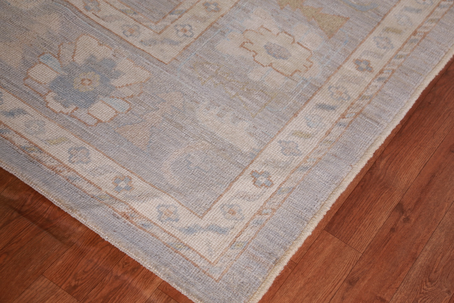 Vegetable Dye Oushak Turkish Large Rug 10x14