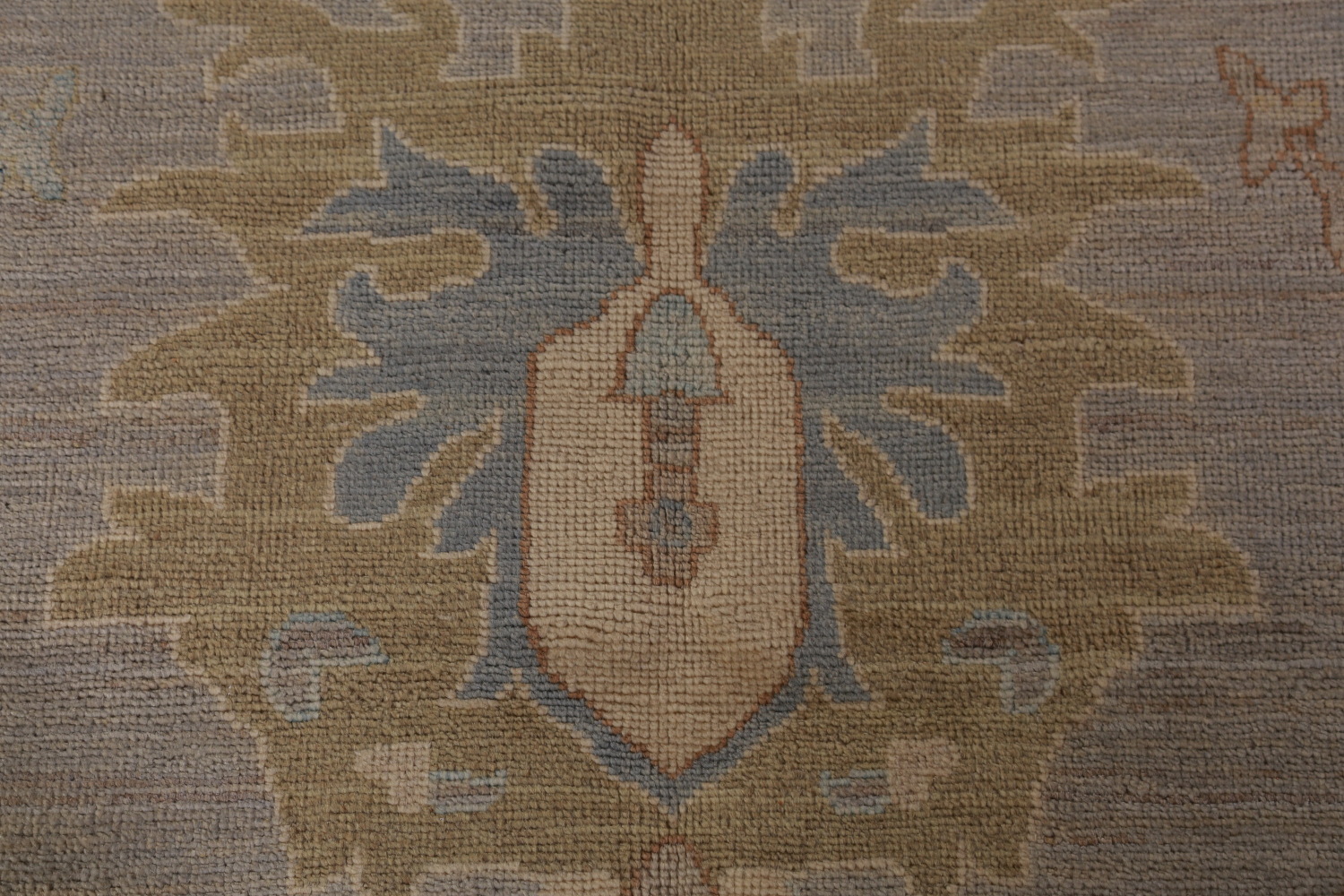 Vegetable Dye Oushak Turkish Large Rug 10x14