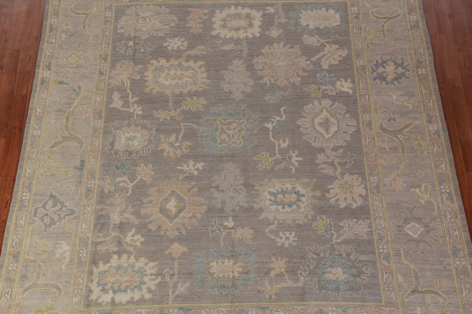 Vegetable Dye Oushak Turkish Area Rug 8x10