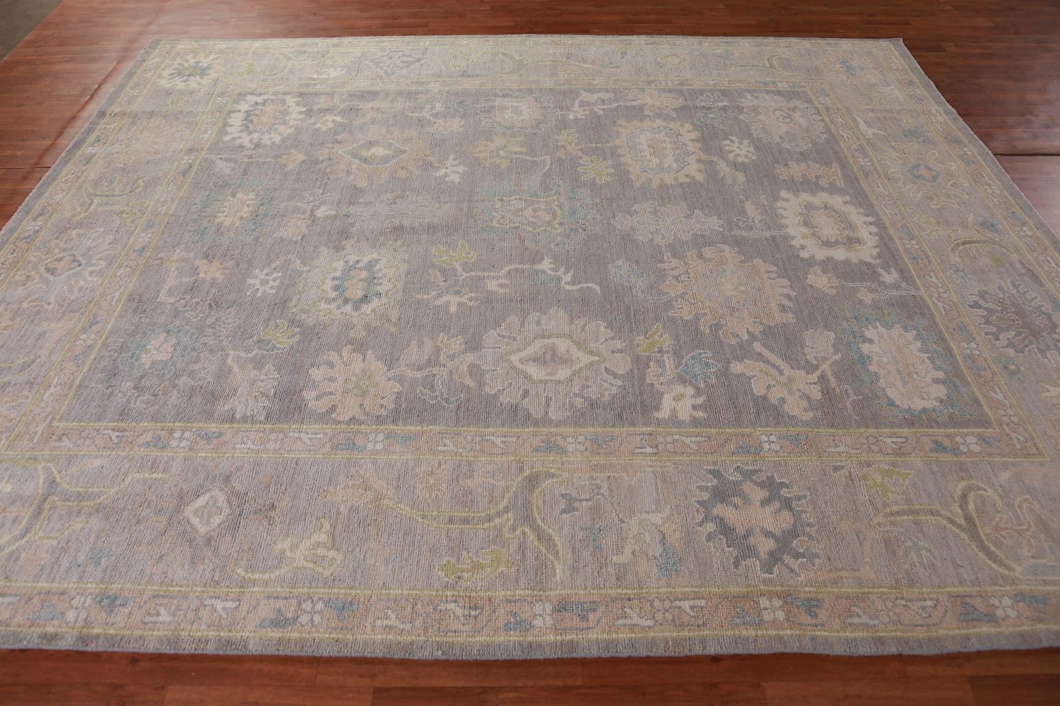 Vegetable Dye Oushak Turkish Area Rug 8x10
