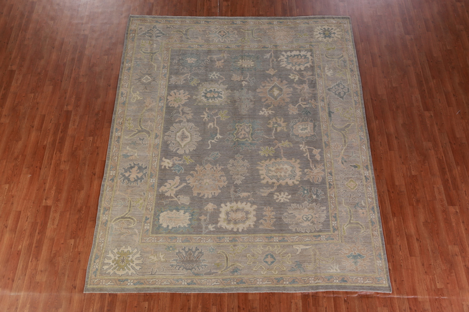 Vegetable Dye Oushak Turkish Area Rug 8x10