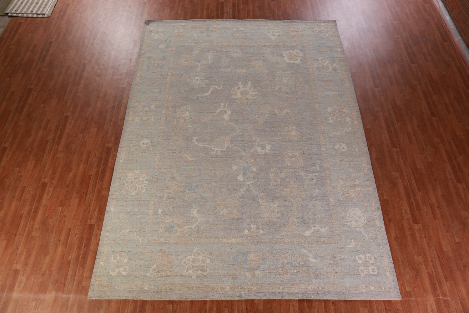 Vegetable Dye Oushak Turkish Large Rug 10x14