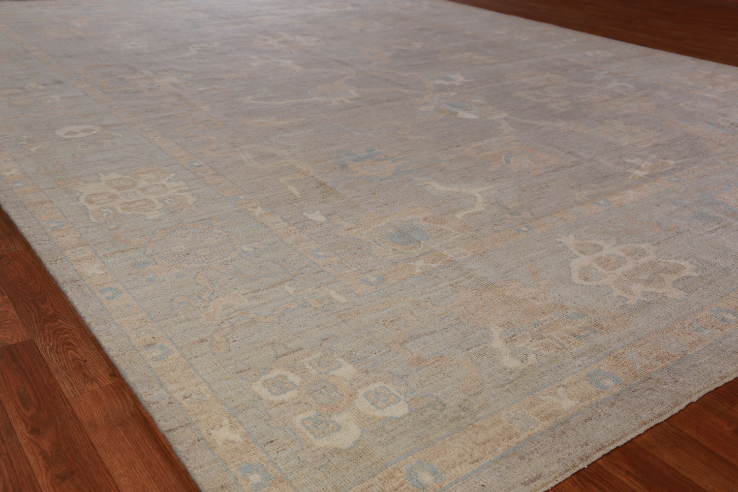 Vegetable Dye Oushak Turkish Large Rug 10x14
