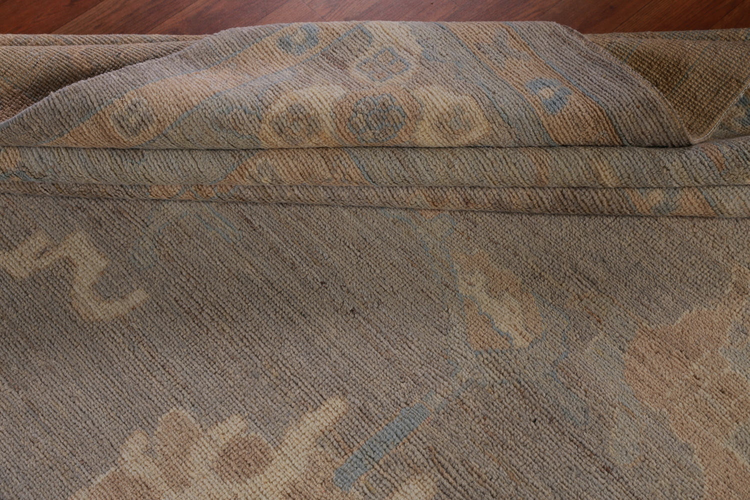 Vegetable Dye Oushak Turkish Large Rug 10x14