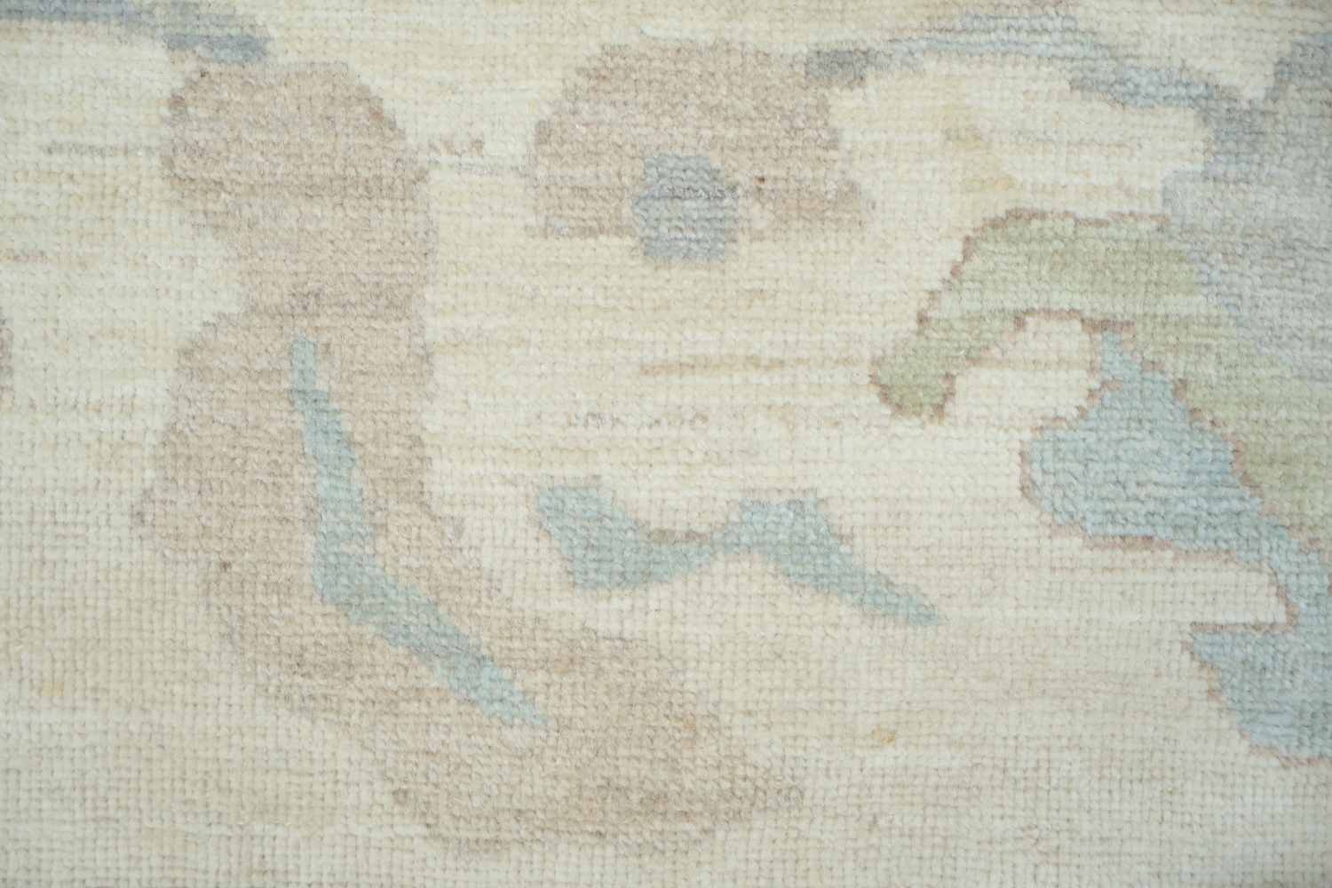 Vegetable Dye Gray Oushak Turkish Area Rug 9x12