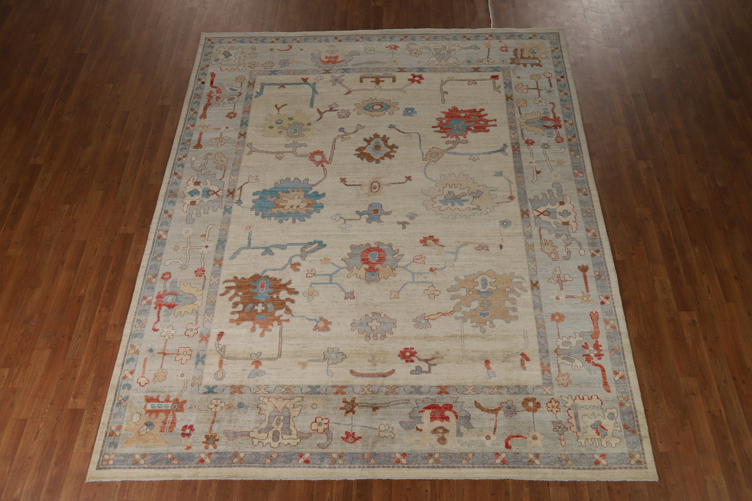 Vegetable Dye Oushak Turkish Area Rug 8x10
