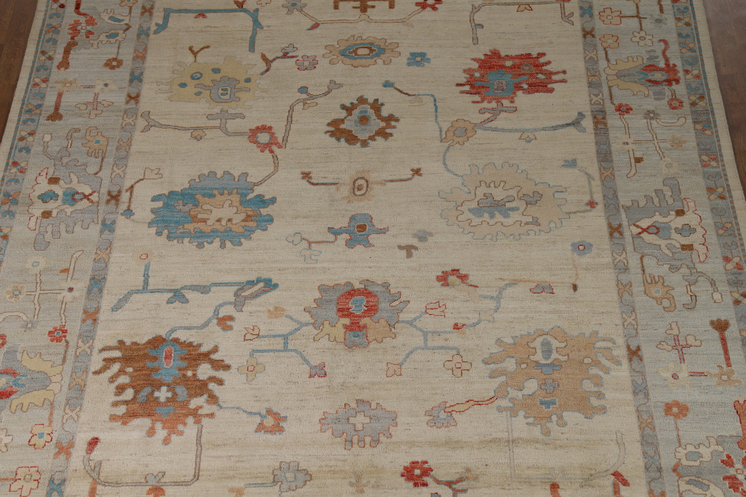 Vegetable Dye Oushak Turkish Area Rug 8x10