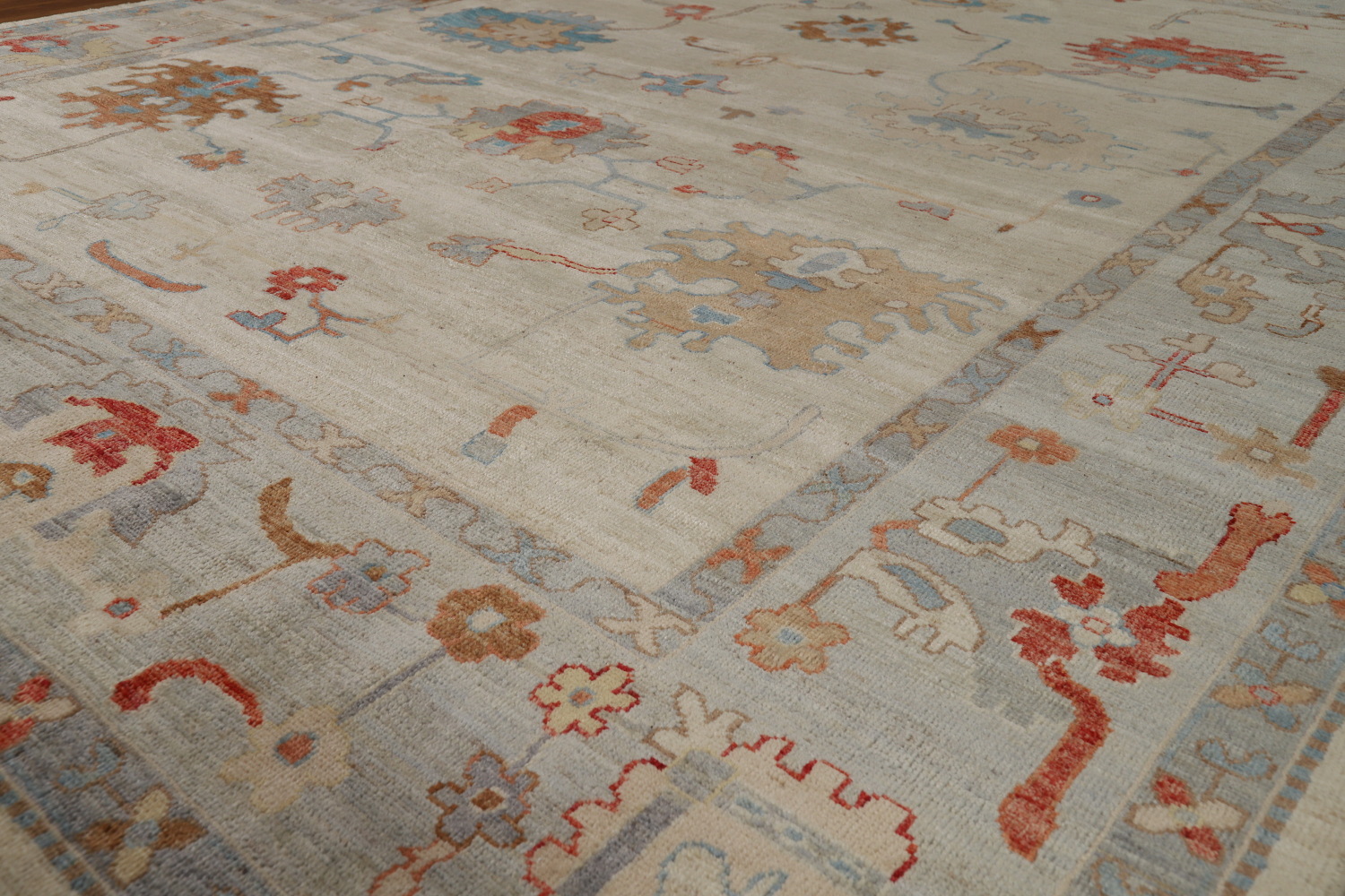 Vegetable Dye Oushak Turkish Area Rug 8x10