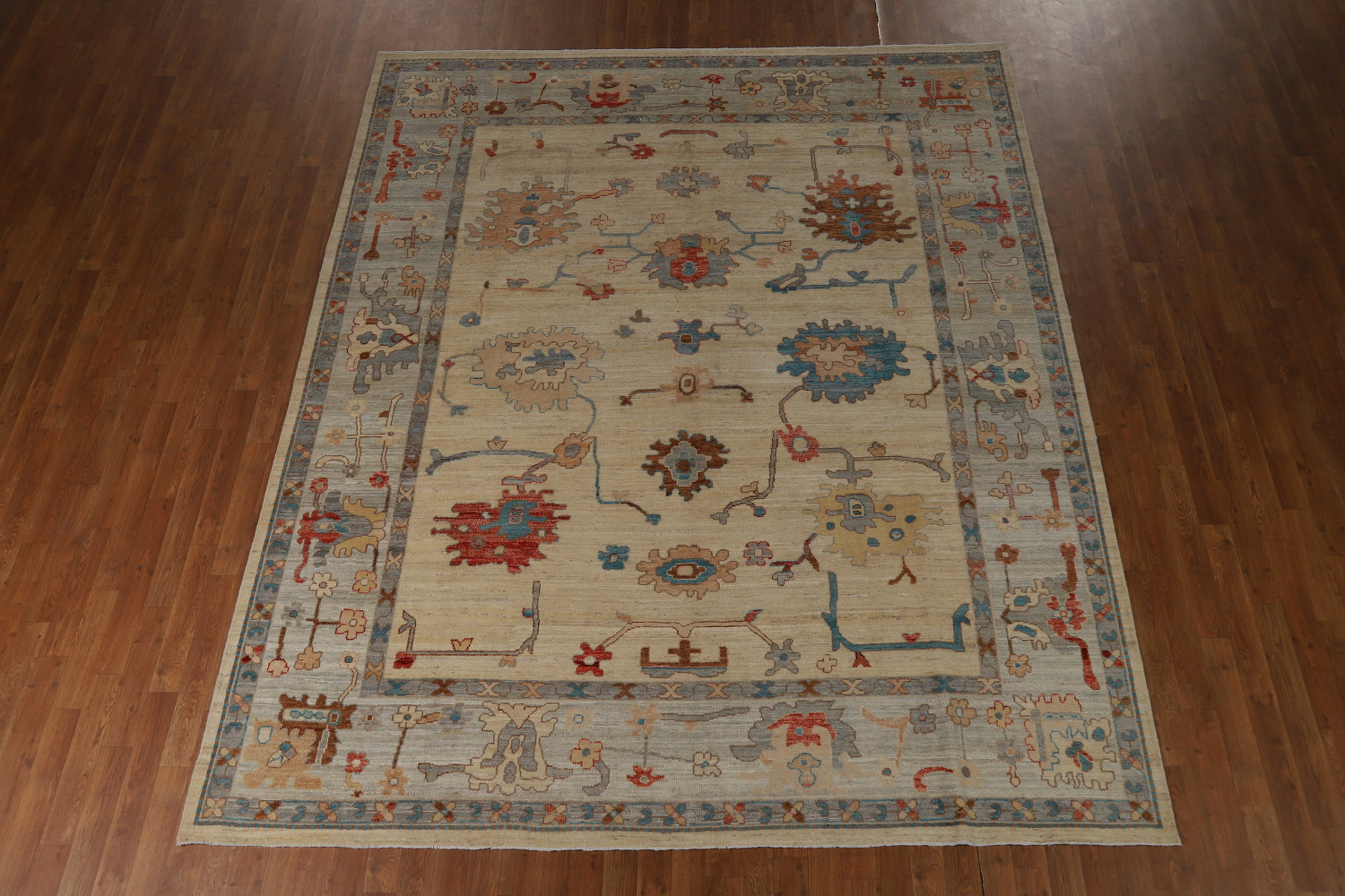 Vegetable Dye Oushak Turkish Area Rug 8x10