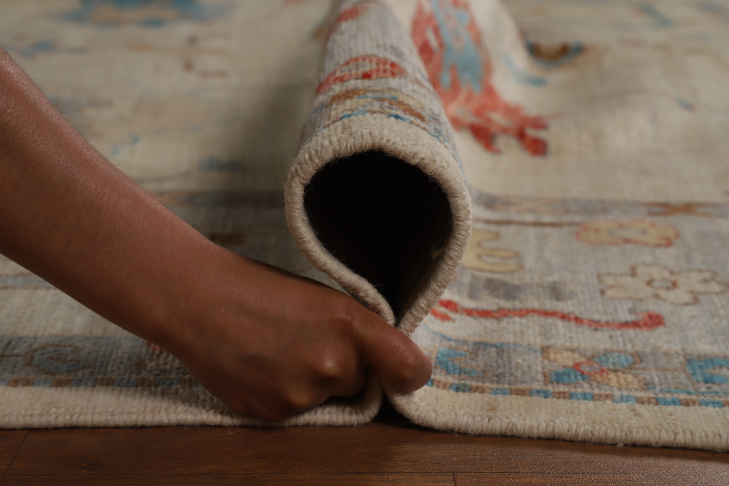 Vegetable Dye Oushak Turkish Area Rug 8x10