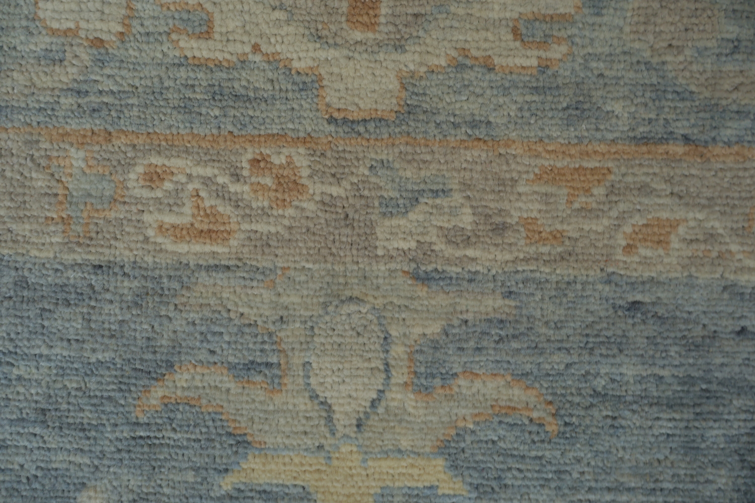 Vegetable Dye Oushak Turkish Area Rug 8x12