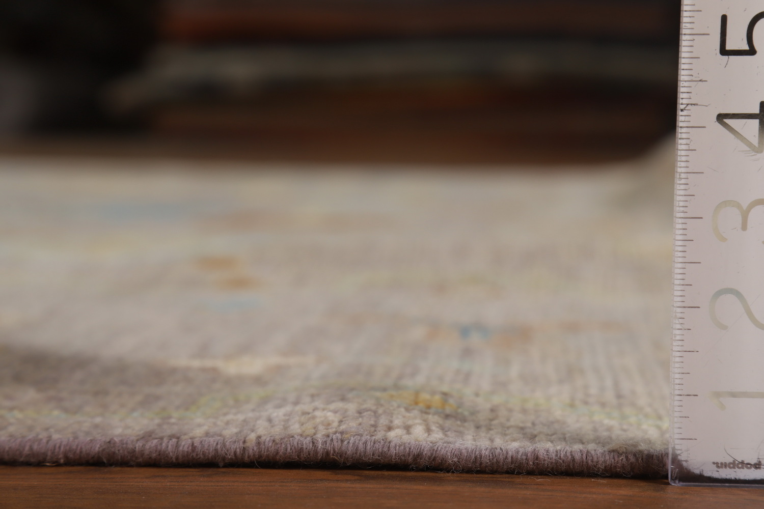 Vegetable Dye Floral Oushak Turkish Area Rug 8x10