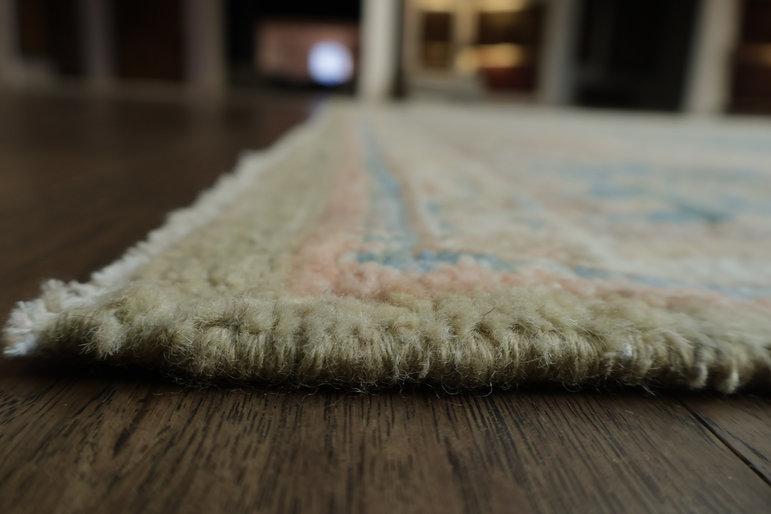 Vegetable Dye Oushak Turkish Area Rug 9x12