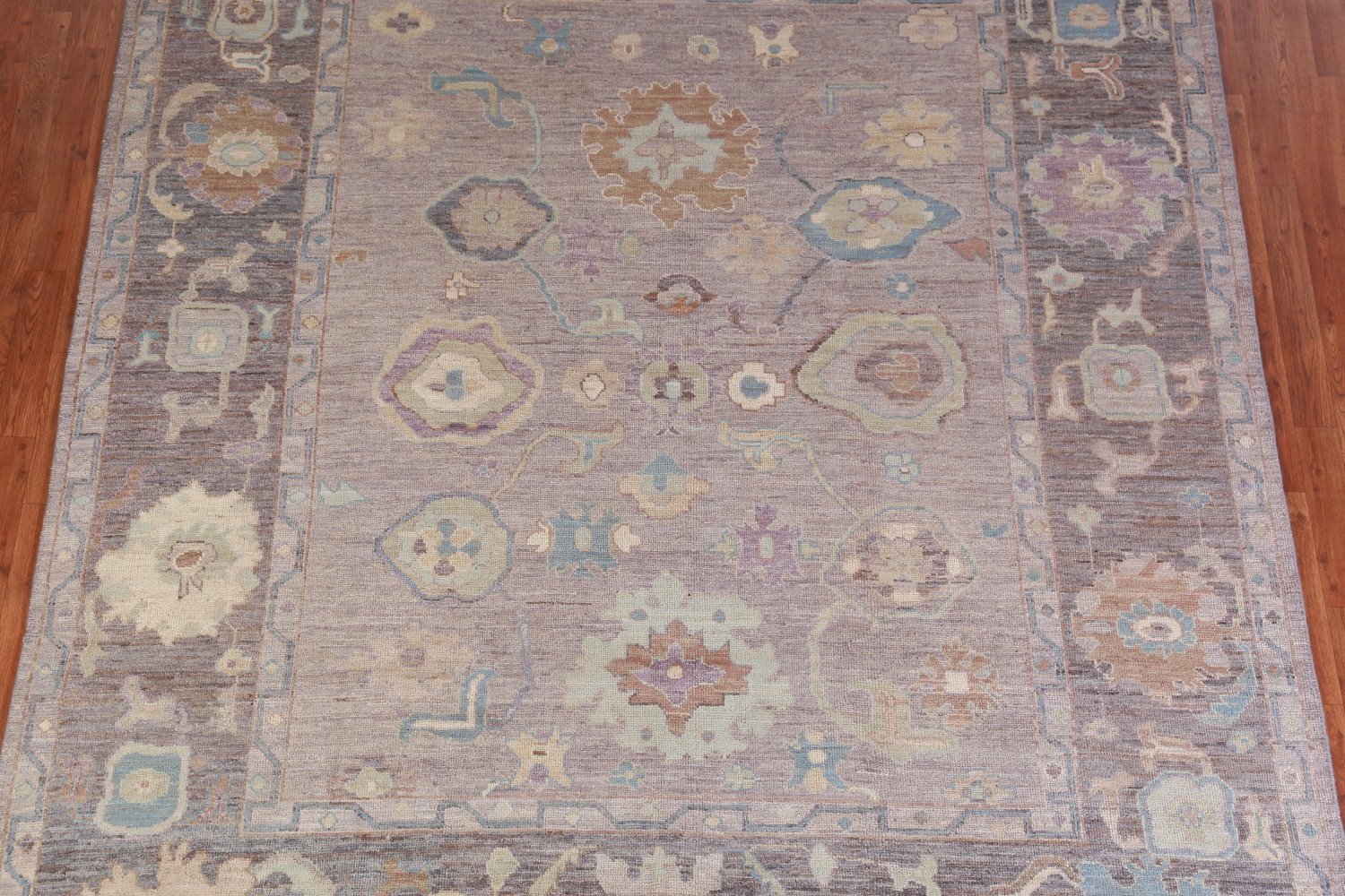 Vegetable Dye Wool Oushak Turkish Area Rug 8x10