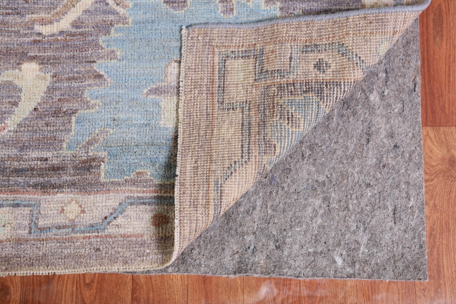 Vegetable Dye Wool Oushak Turkish Area Rug 8x10