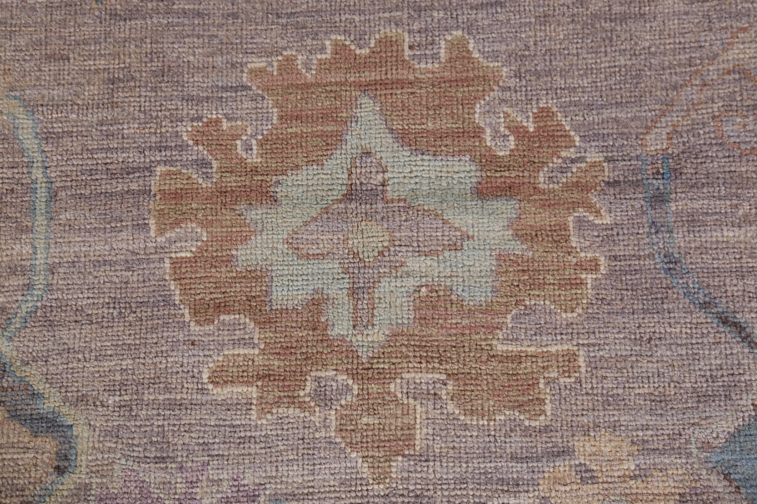 Vegetable Dye Wool Oushak Turkish Area Rug 8x10