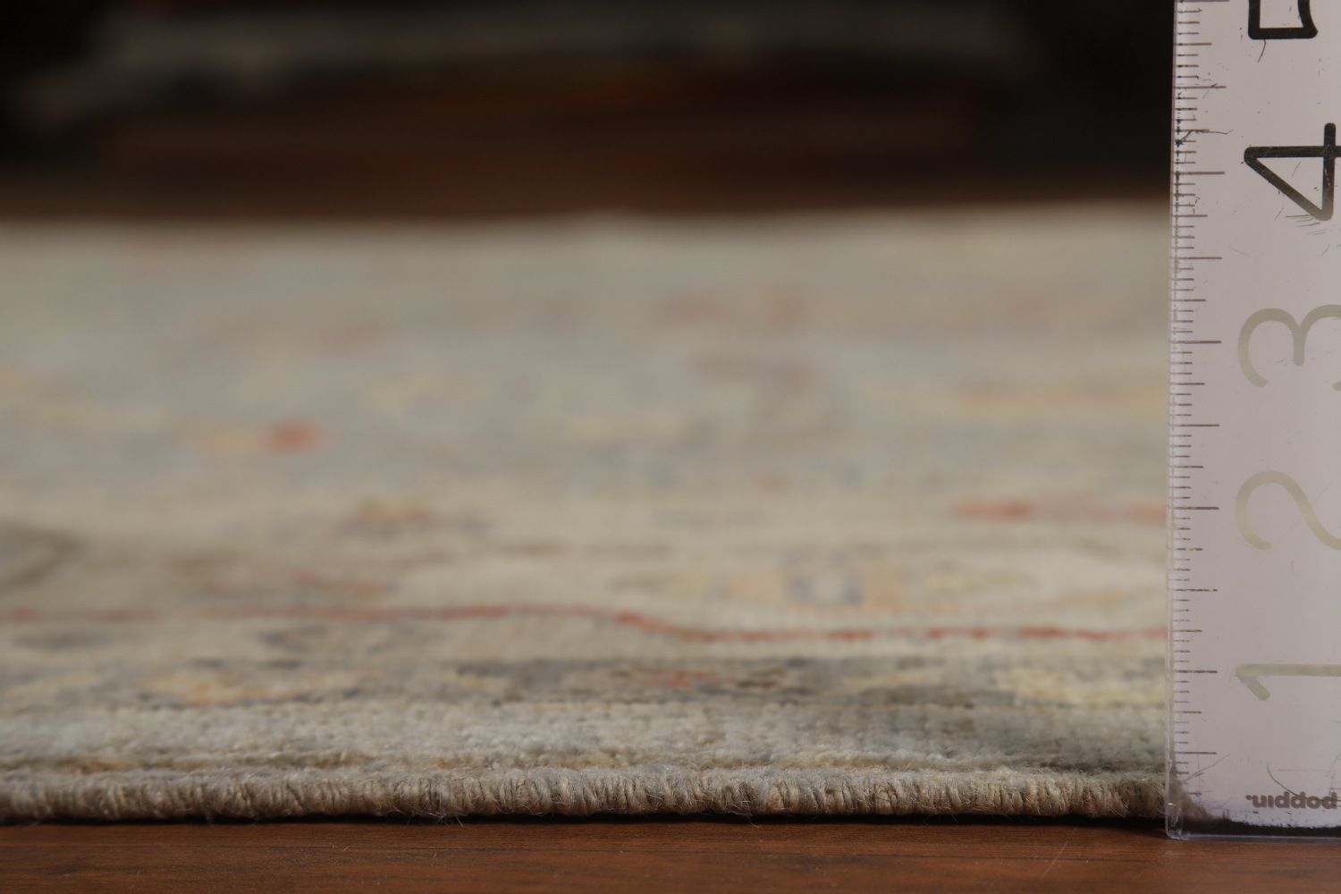Vegetable Dye Floral Oushak Turkish Area Rug 8x10