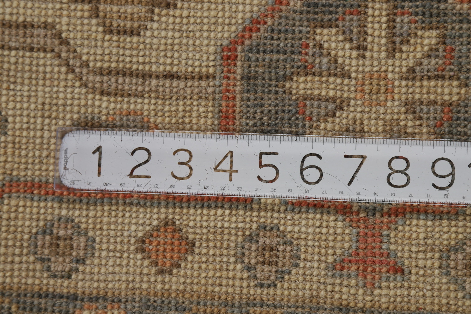 Vegetable Dye Floral Oushak Turkish Area Rug 8x10