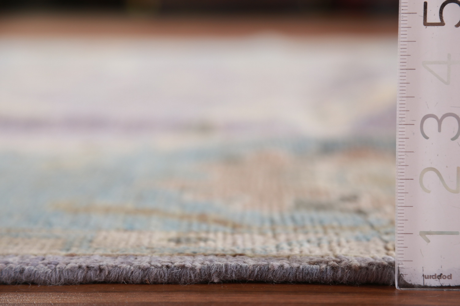 Vegetable Dye Purple Oushak Turkish Area Rug 8x10