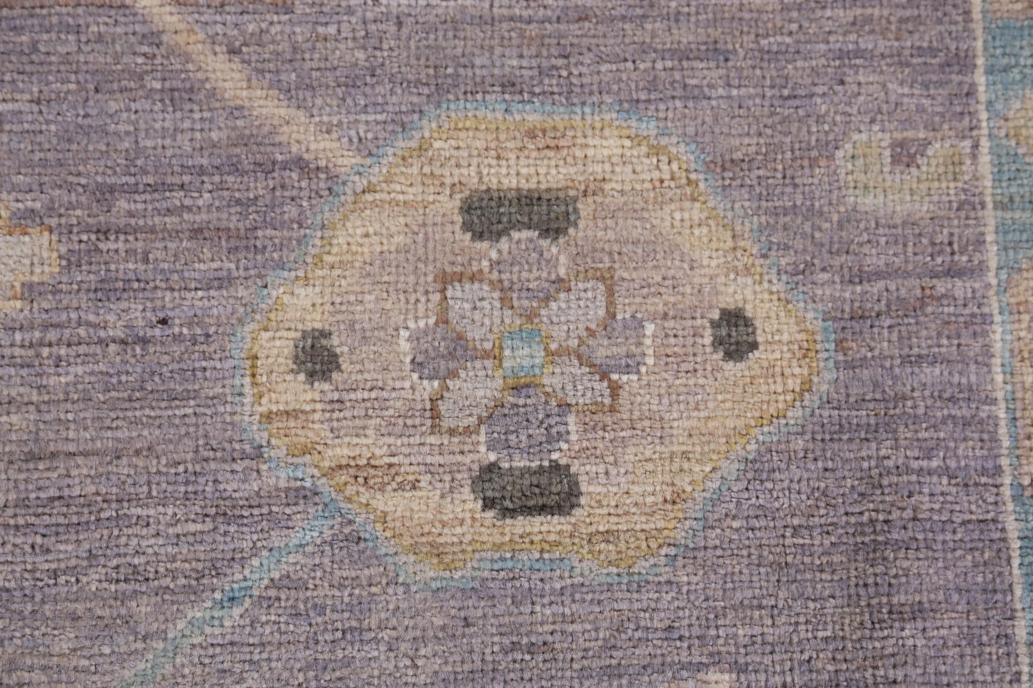 Vegetable Dye Floral Oushak Turkish Area Rug 8x10