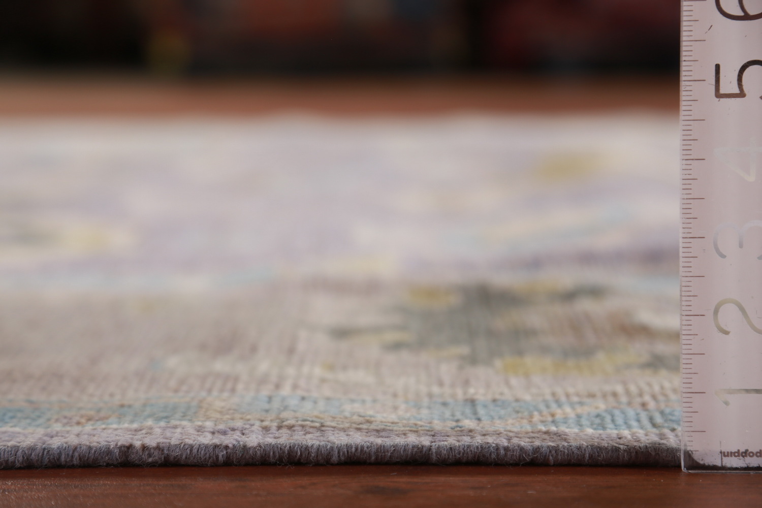 Vegetable Dye Floral Oushak Turkish Area Rug 8x10