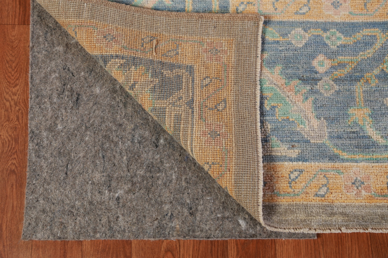 Vegetable Dye Wool Oushak Turkish Area Rug 9x12