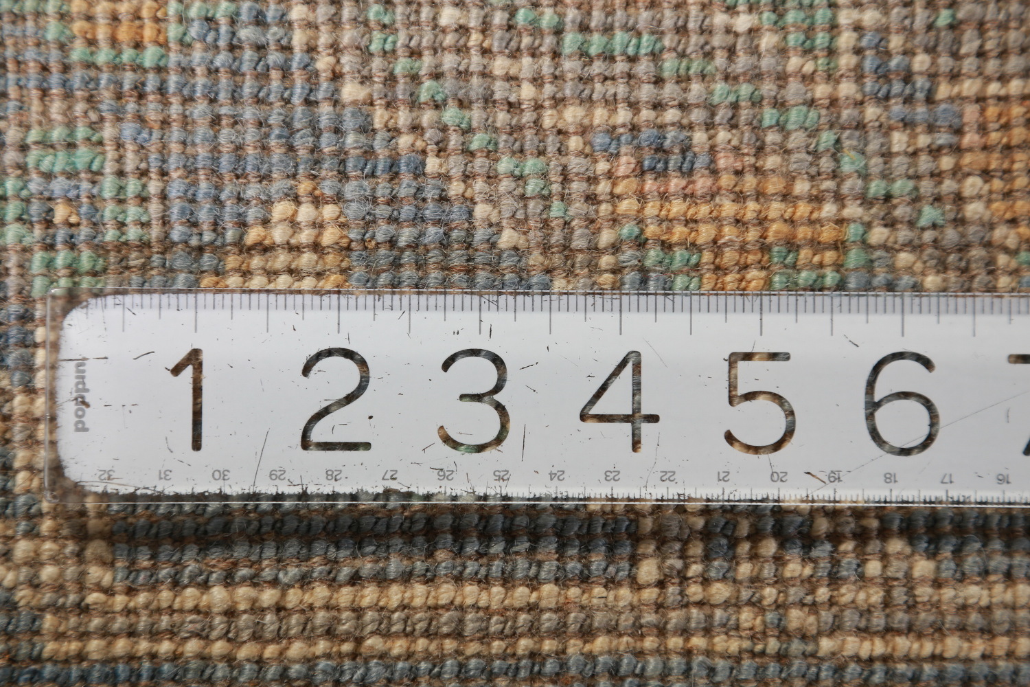 Vegetable Dye Wool Oushak Turkish Area Rug 9x12