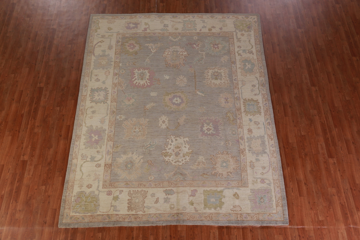 Vegetable Dye Oushak Turkish Area Rug 8x10