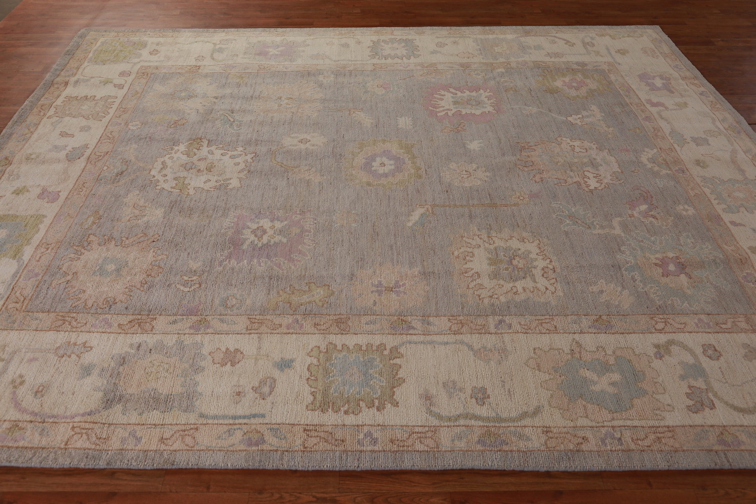 Vegetable Dye Oushak Turkish Area Rug 8x10